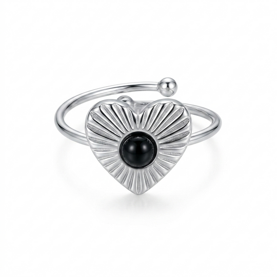 Anello Raggio Di Cuore