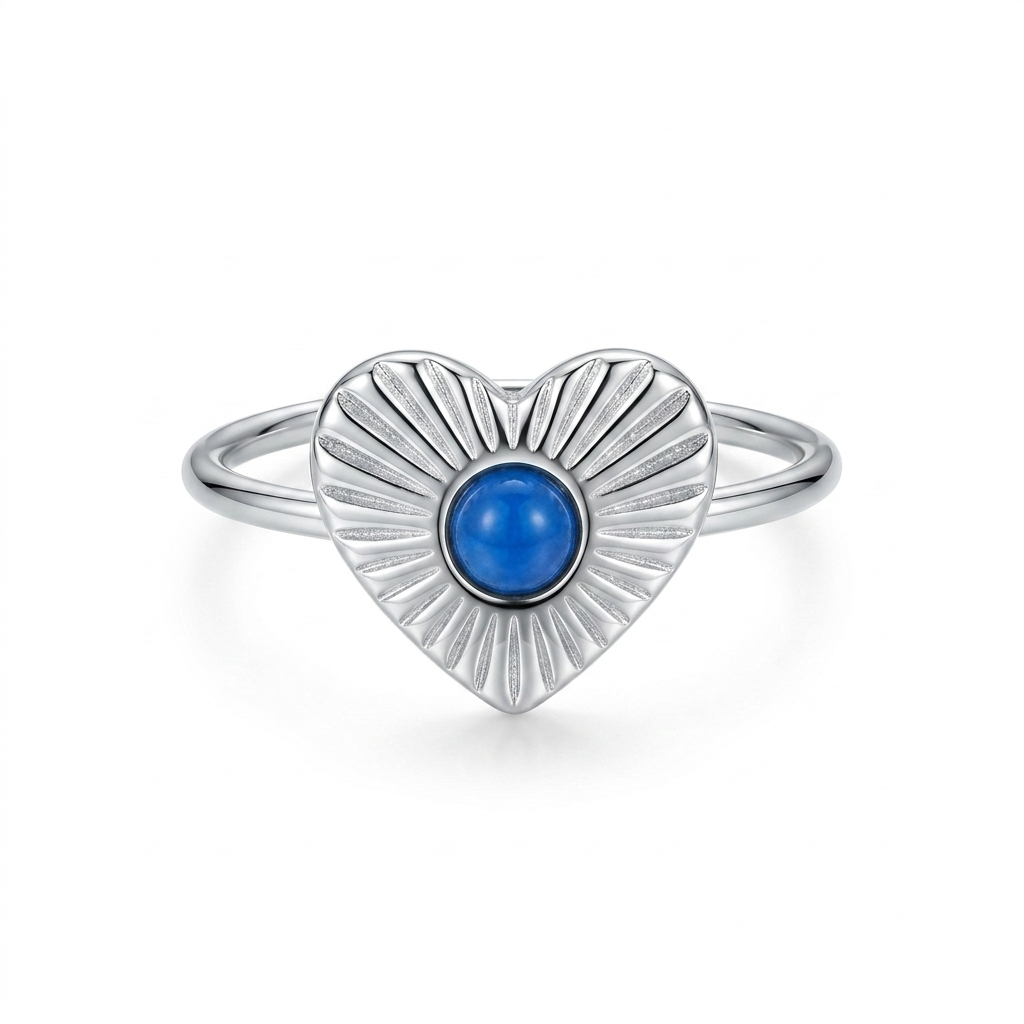 Anello Raggio Di Cuore
