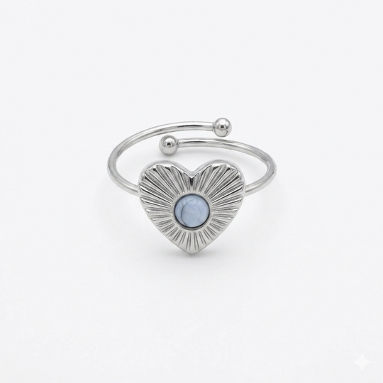 Anello Raggio Di Cuore