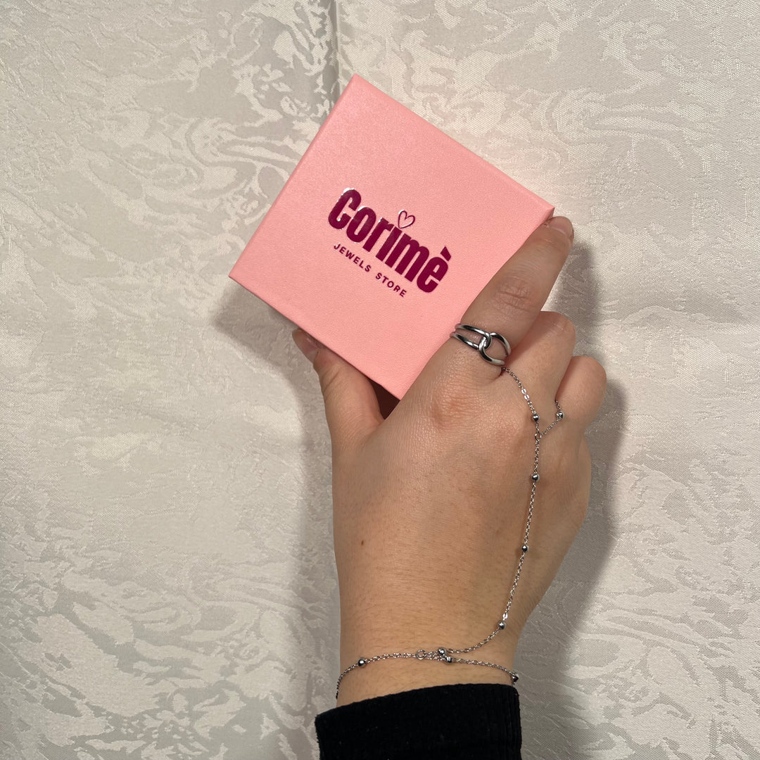 Bracciale Baciamano Mini Balls - Argento