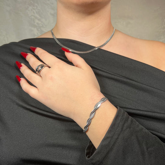 Bracciale Continuum Intrecciato